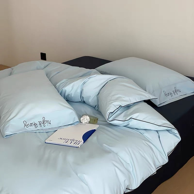 blue night bedlinen set (3colors)