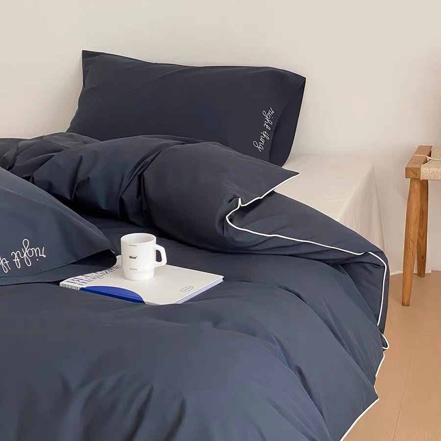 blue night bedlinen set (3colors)
