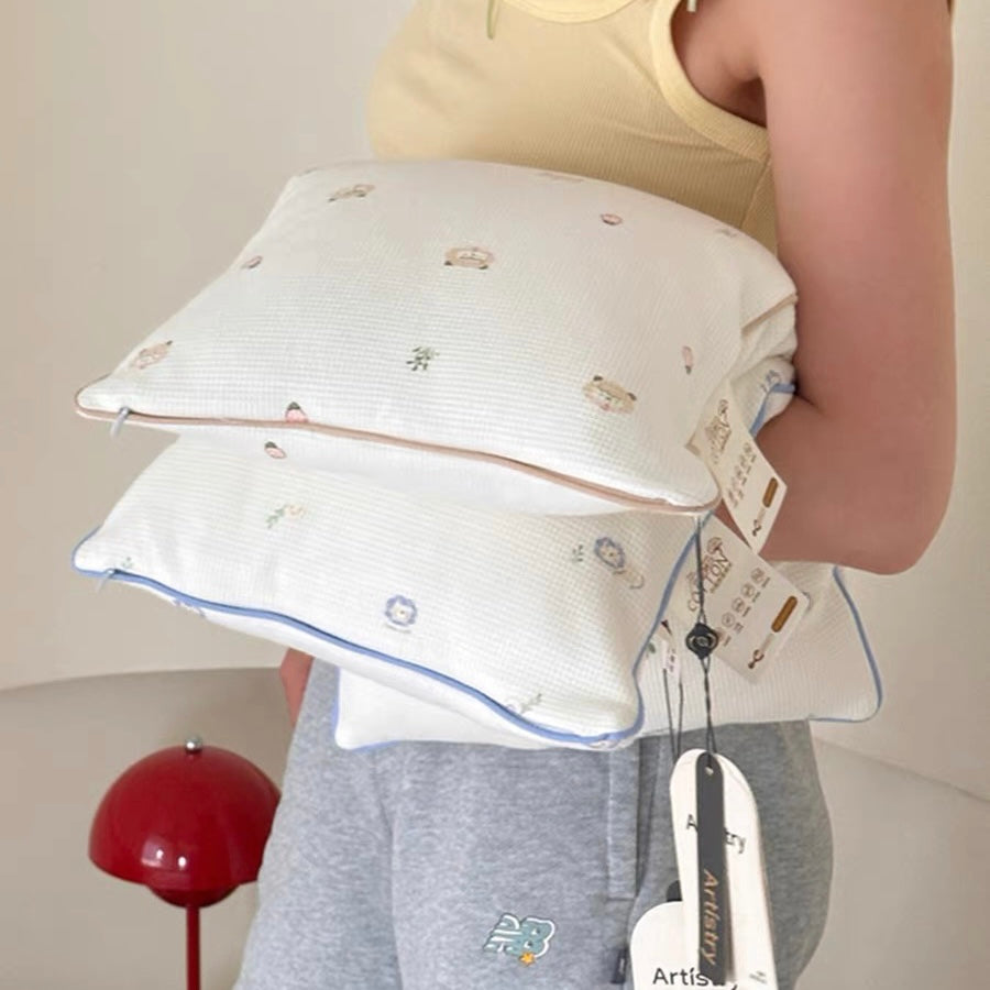 kids cotton pillow (2design)