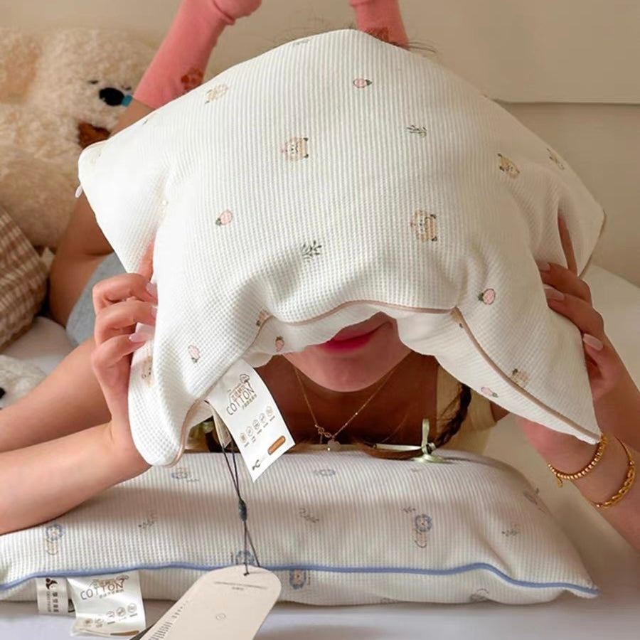 kids cotton pillow (2design)