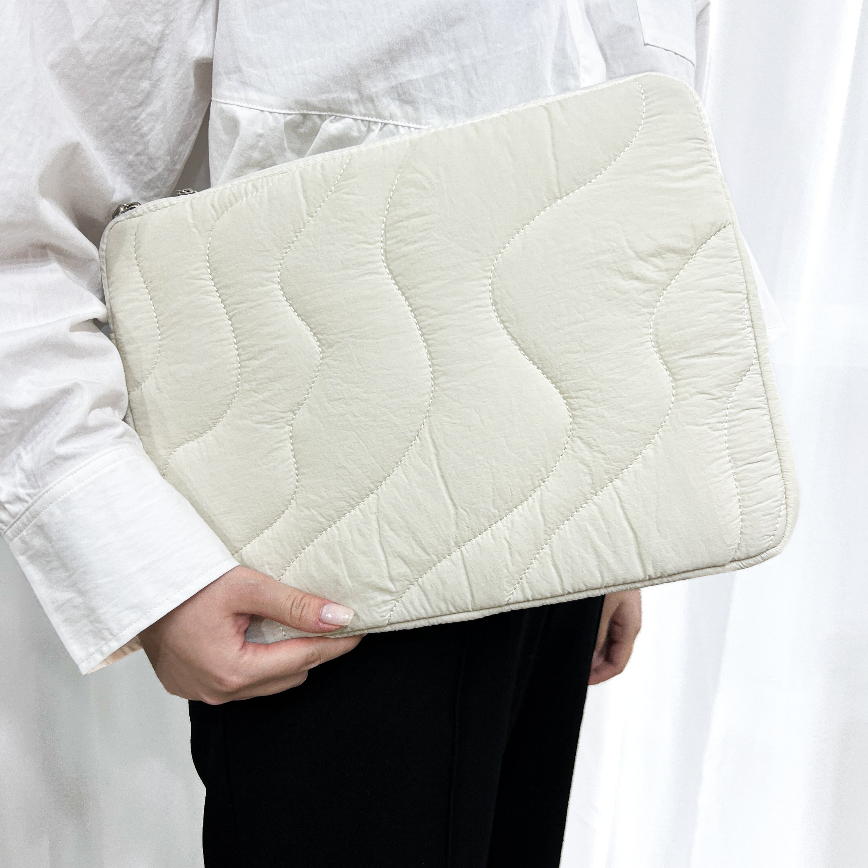 Puffy Quilted Laptop Case for MacBook & Notebook