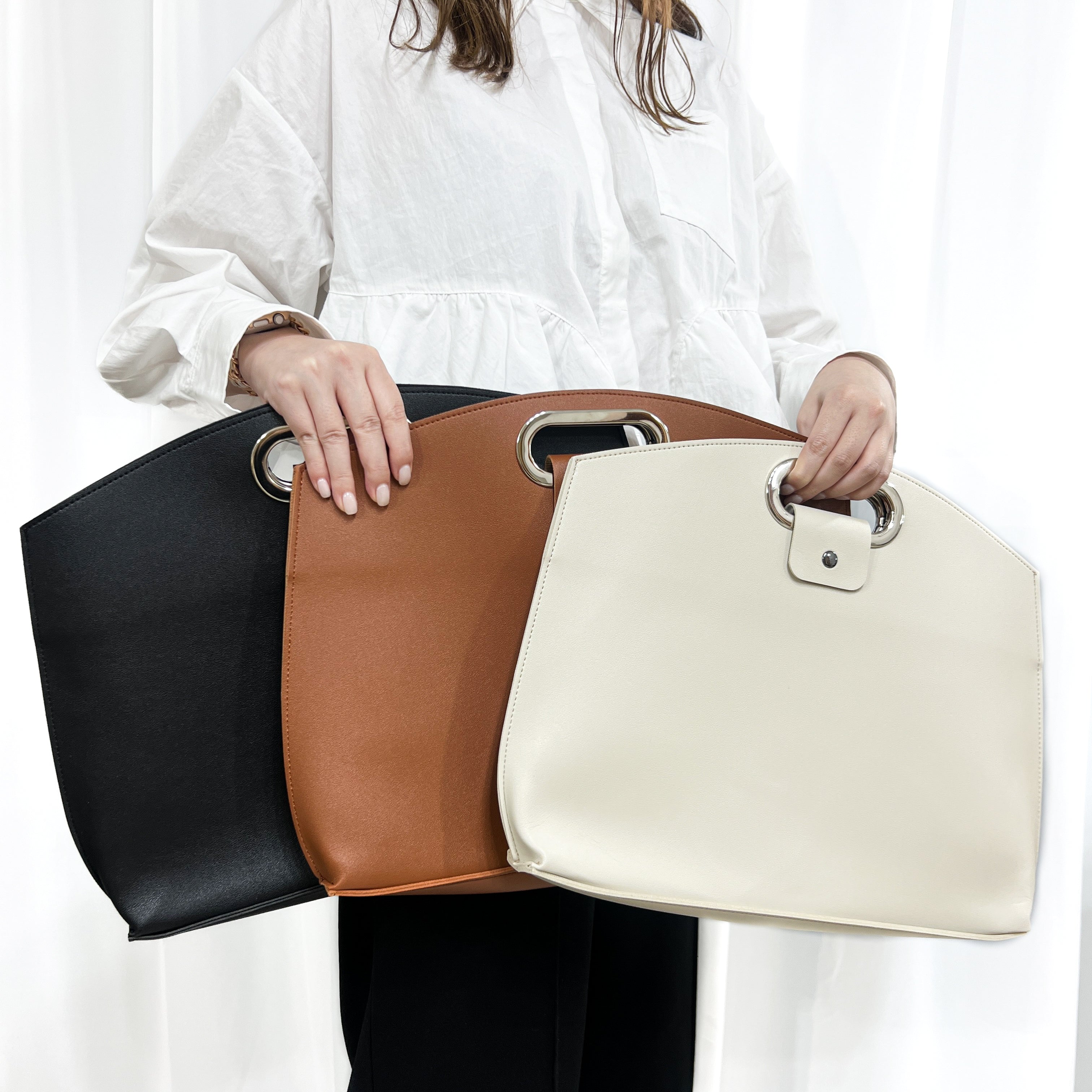 The Minimalist Commuter Tote(3colors)