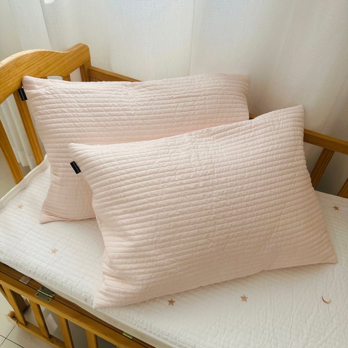 Quilted Cotton pillow sheets (6colors)