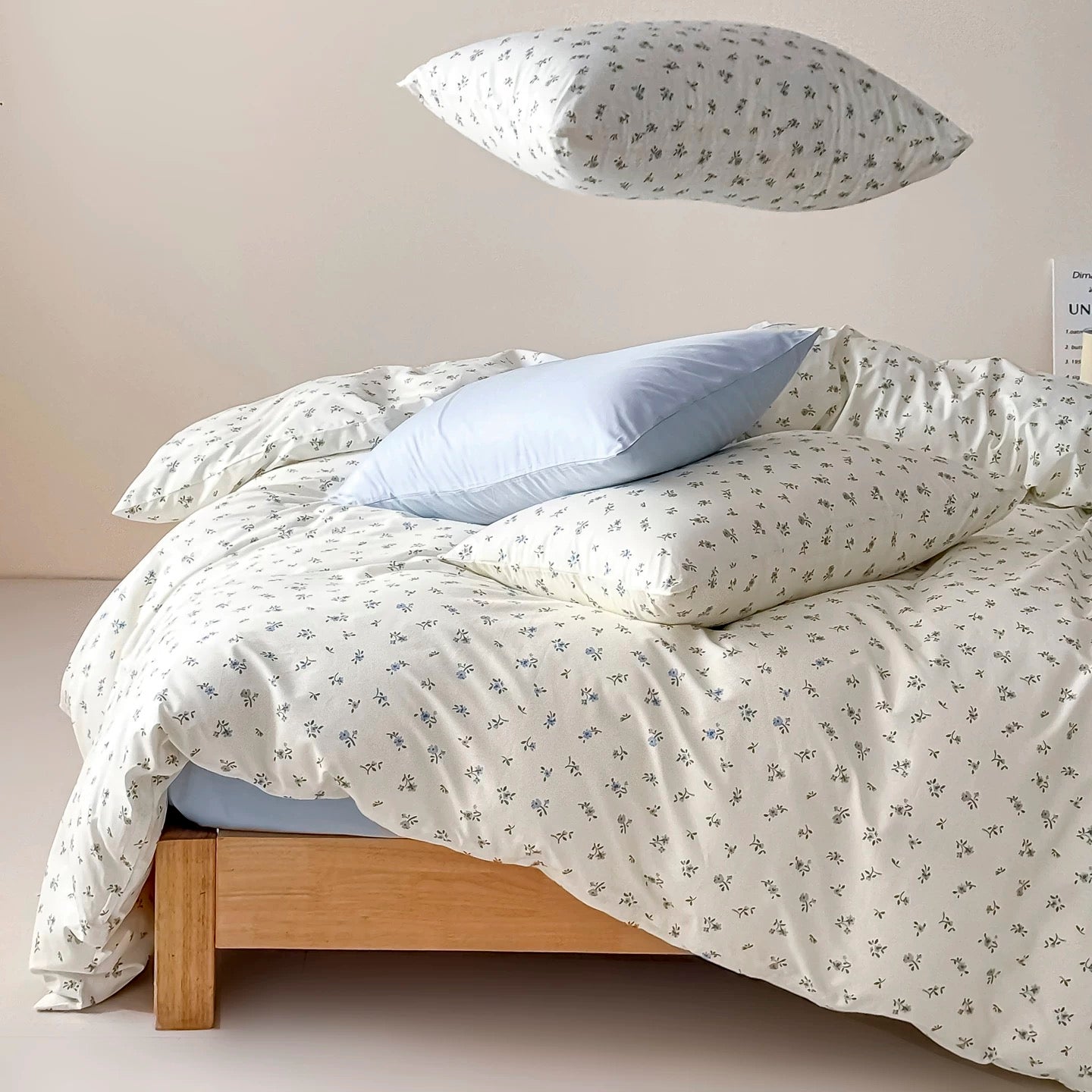 Blue Flower Patterns bedlinen set