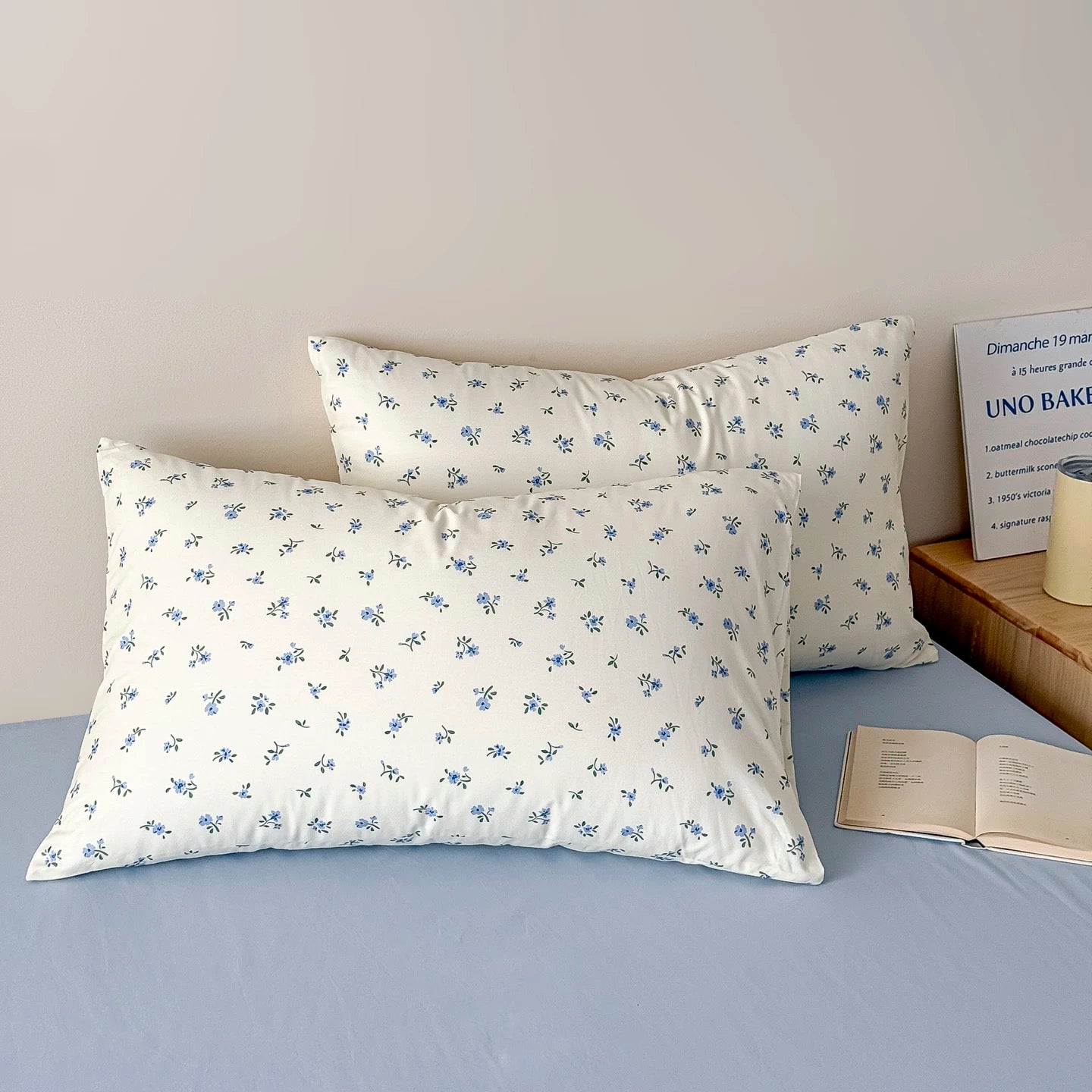 Blue Flower Patterns bedlinen set