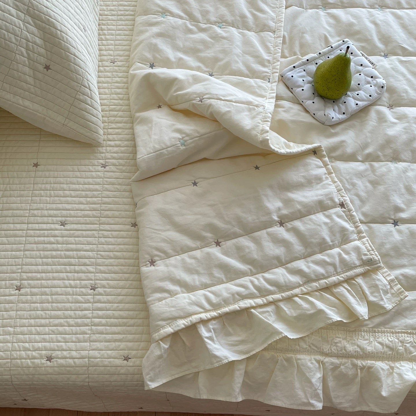 mini star quilt & pillow sheets set (4colors)