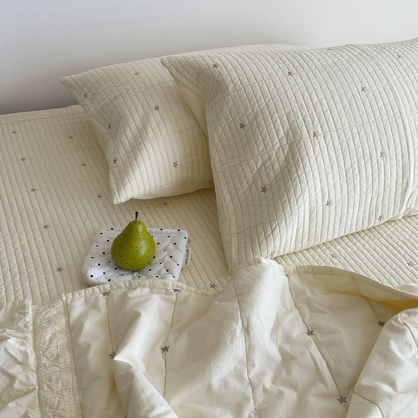 mini star quilt & pillow sheets set (4colors)