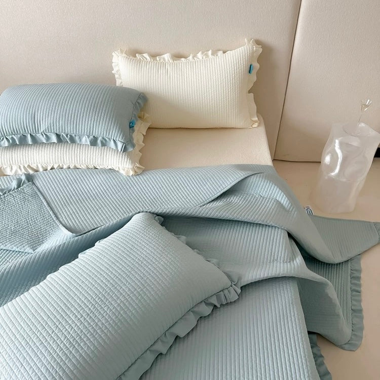 simple stripe quilt & pillow sheets set (5colors)