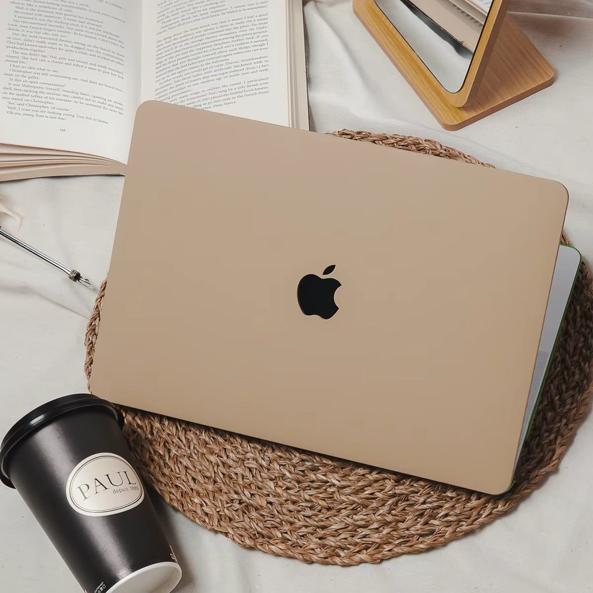 Hazelnut Beige MacBook Case