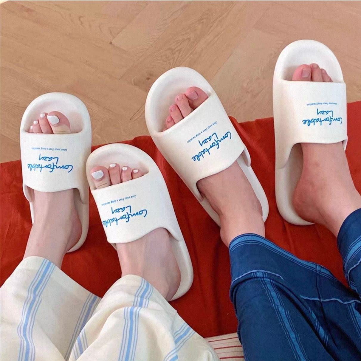 Chic Lettering room shoes (4colors)