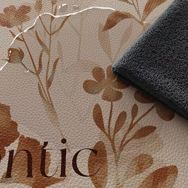 Autumn romantic kitchen mat