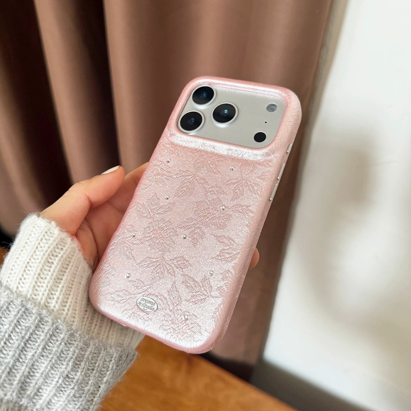 Vintage French Floral iPhone case (2color)