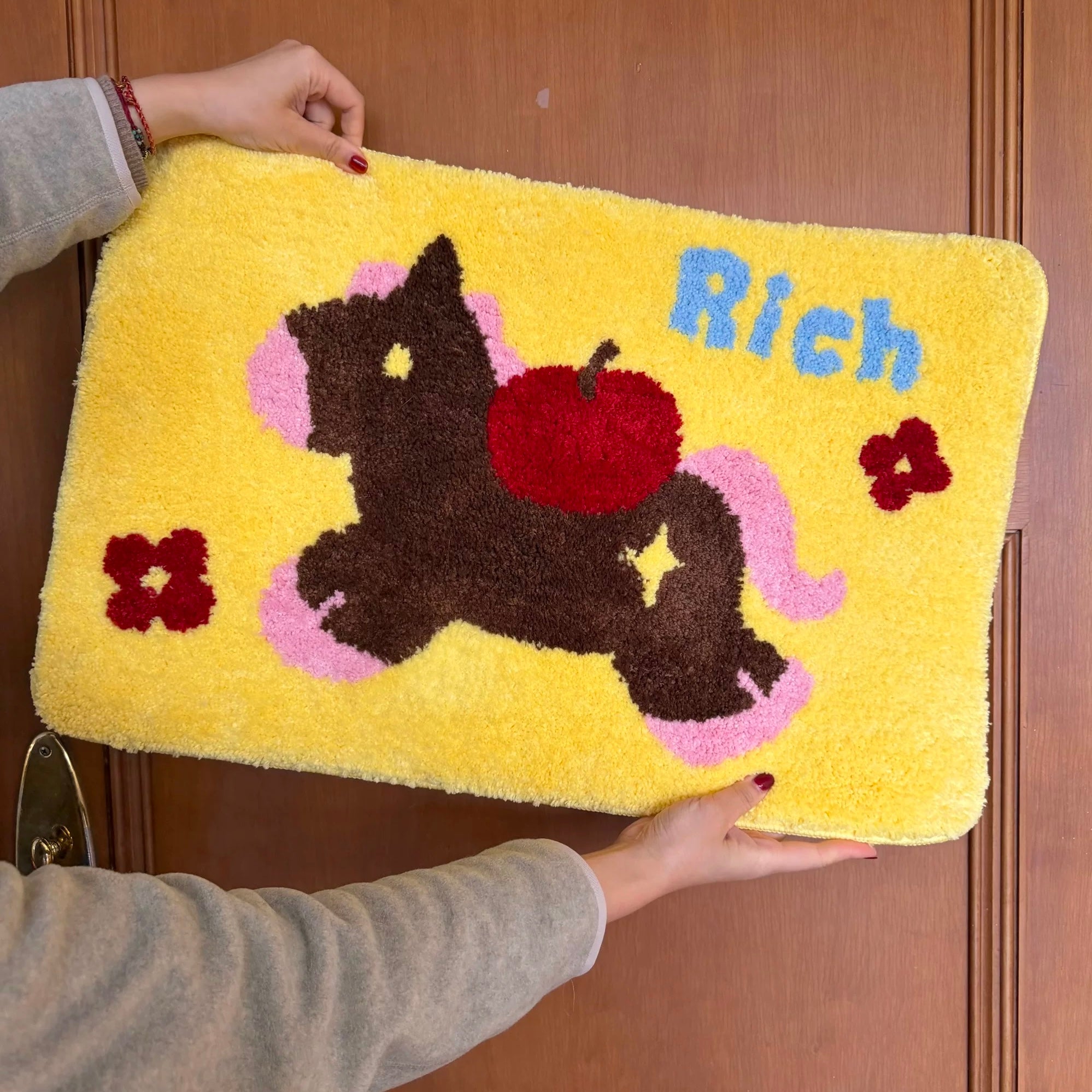 Little Pony Flocked Floor Mat