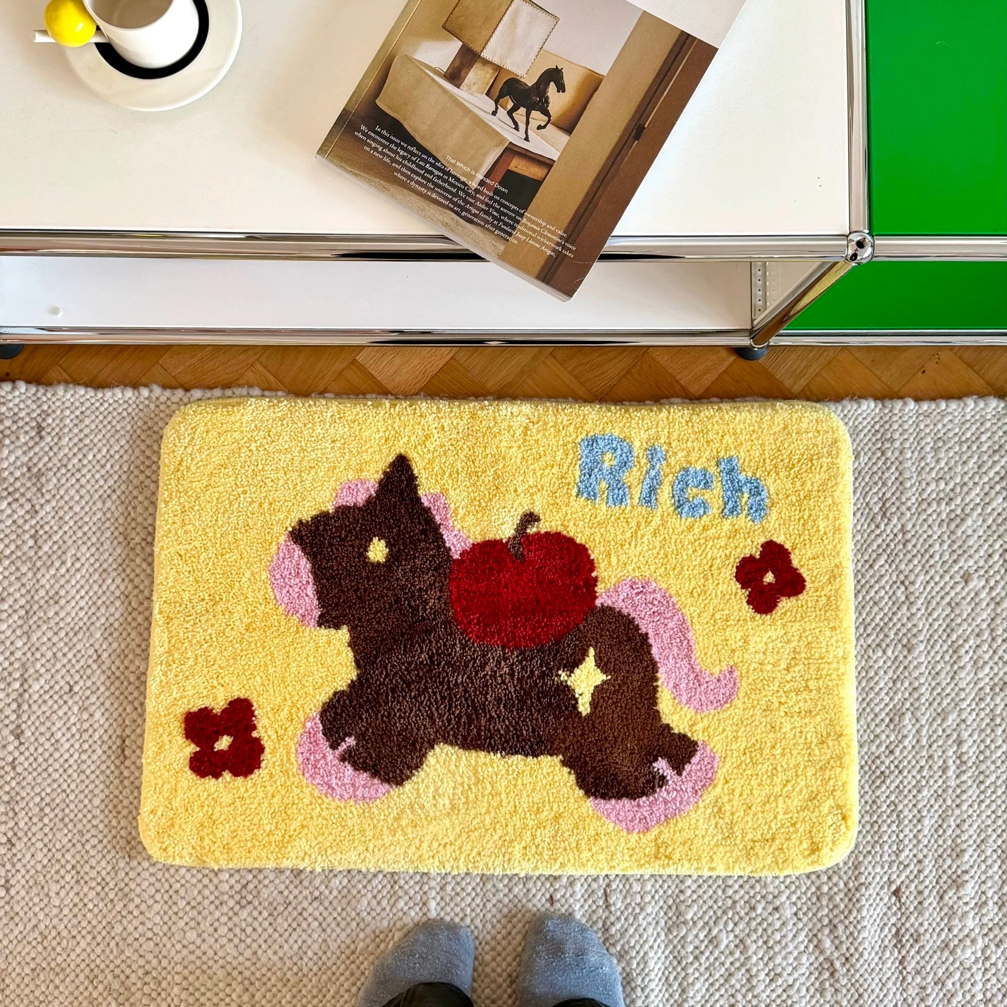 Little Pony Flocked Floor Mat