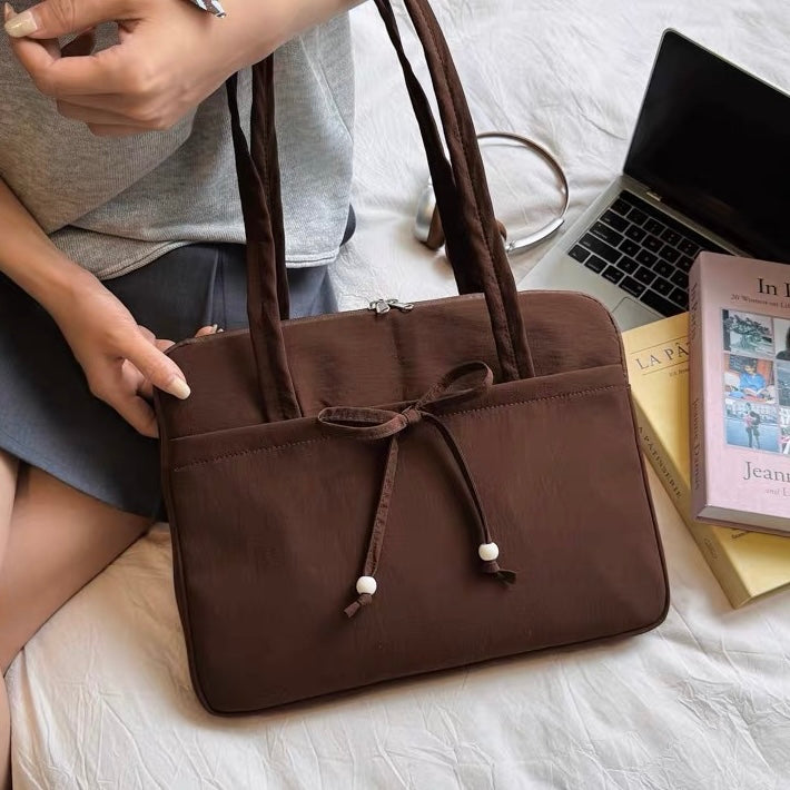 Classic Ribbon PC bag (3colors)