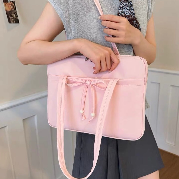 Classic Ribbon PC bag (3colors)