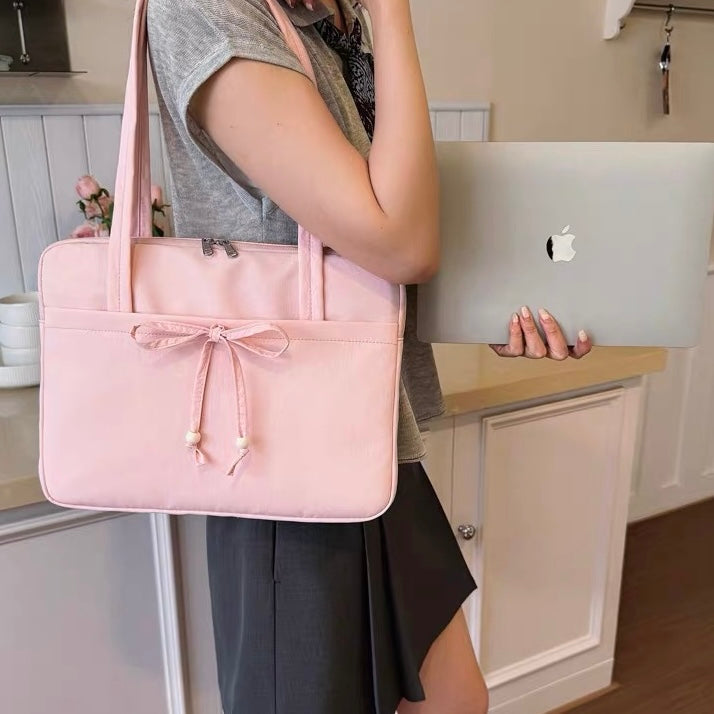 Classic Ribbon PC bag (3colors)