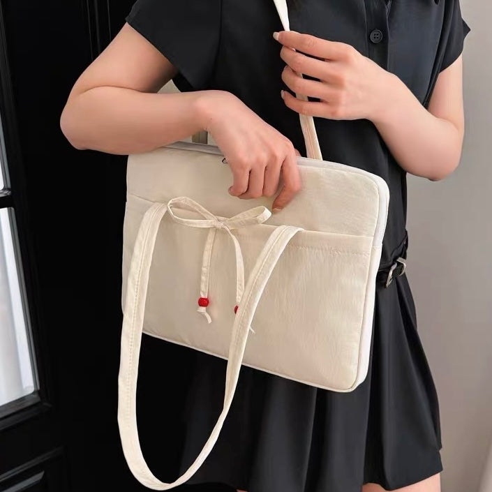 Classic Ribbon PC bag (3colors)