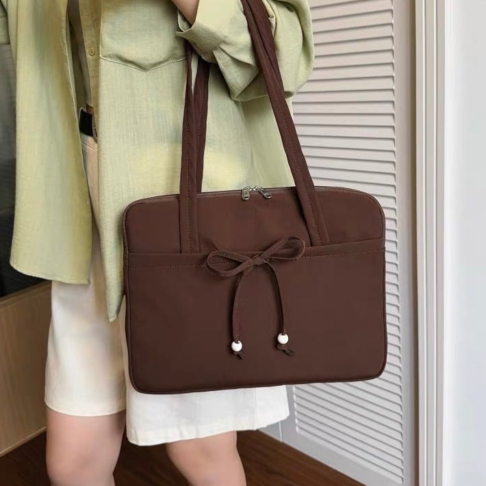 Classic Ribbon PC bag (3colors)
