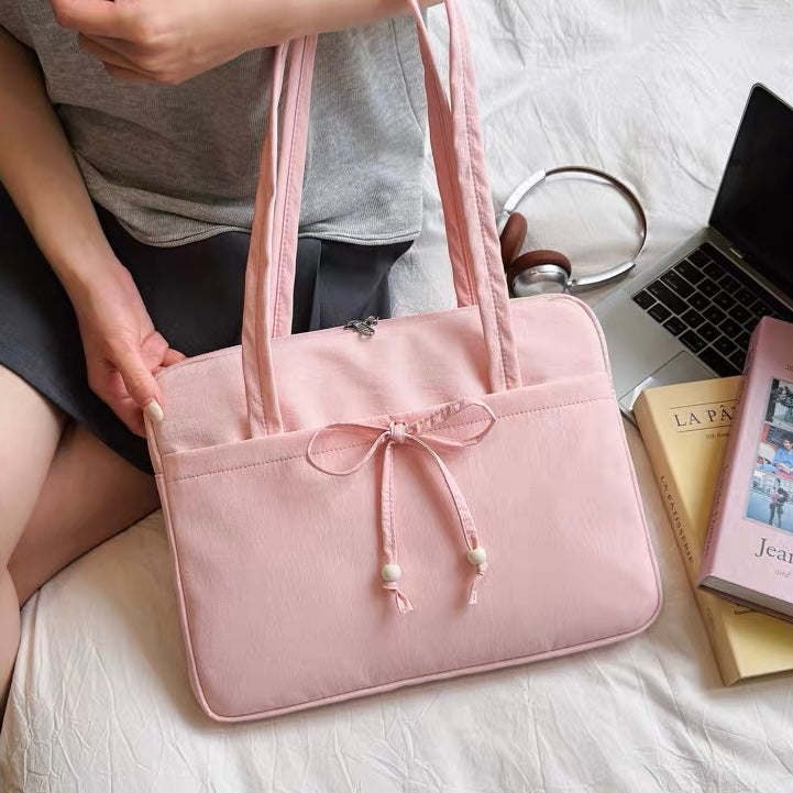 Classic Ribbon PC bag (3colors)
