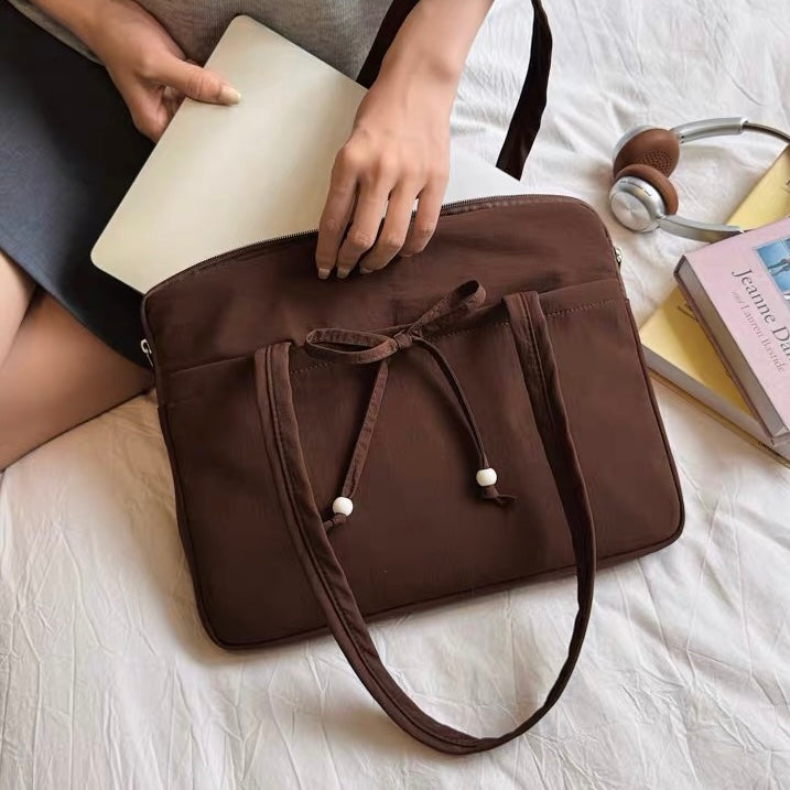 Classic Ribbon PC bag (3colors)