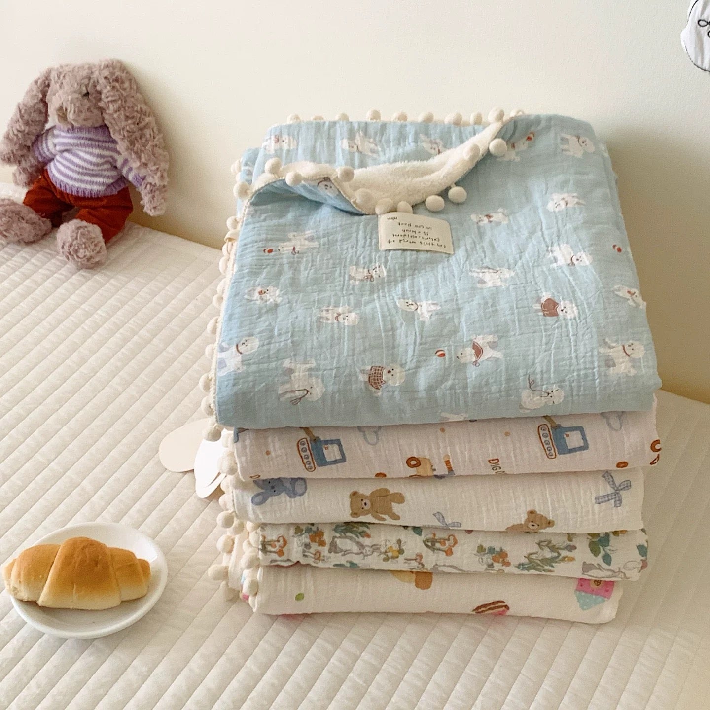Sweet Dreams Print blanket (4colors)