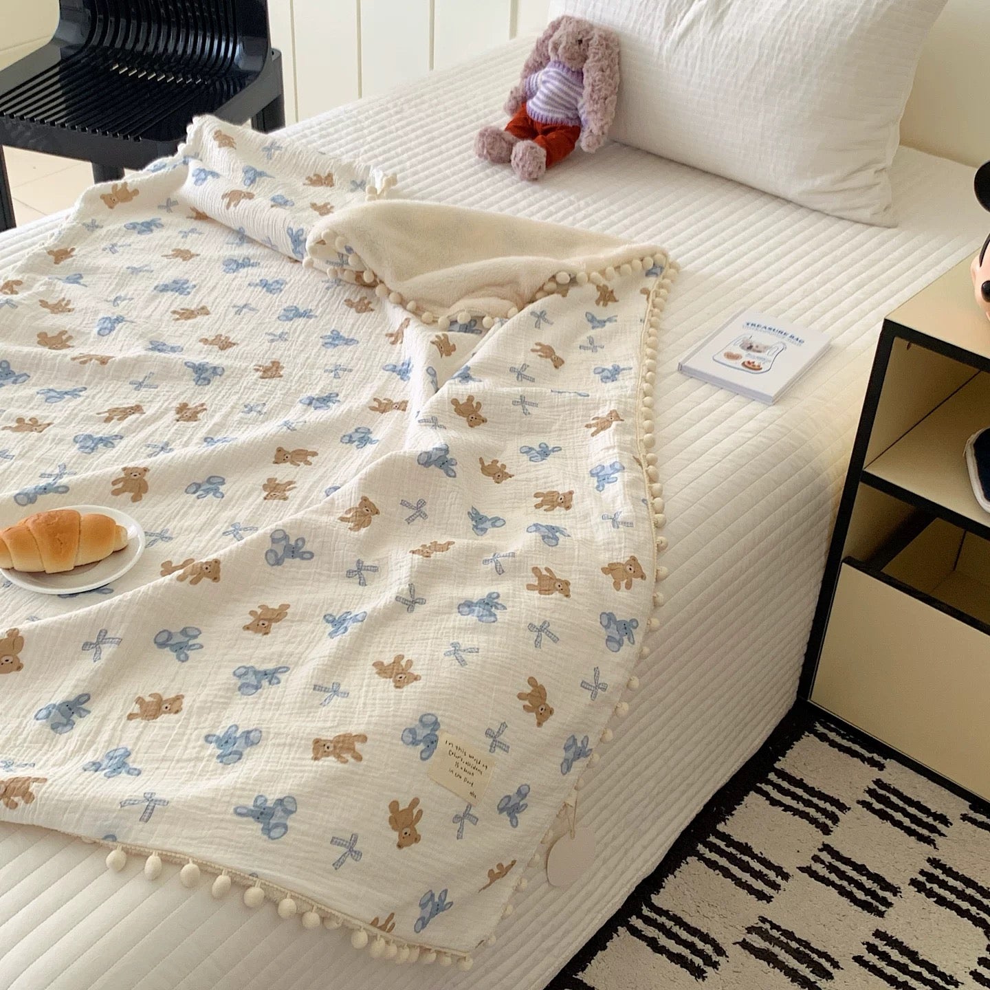 Sweet Dreams Print blanket (4colors)