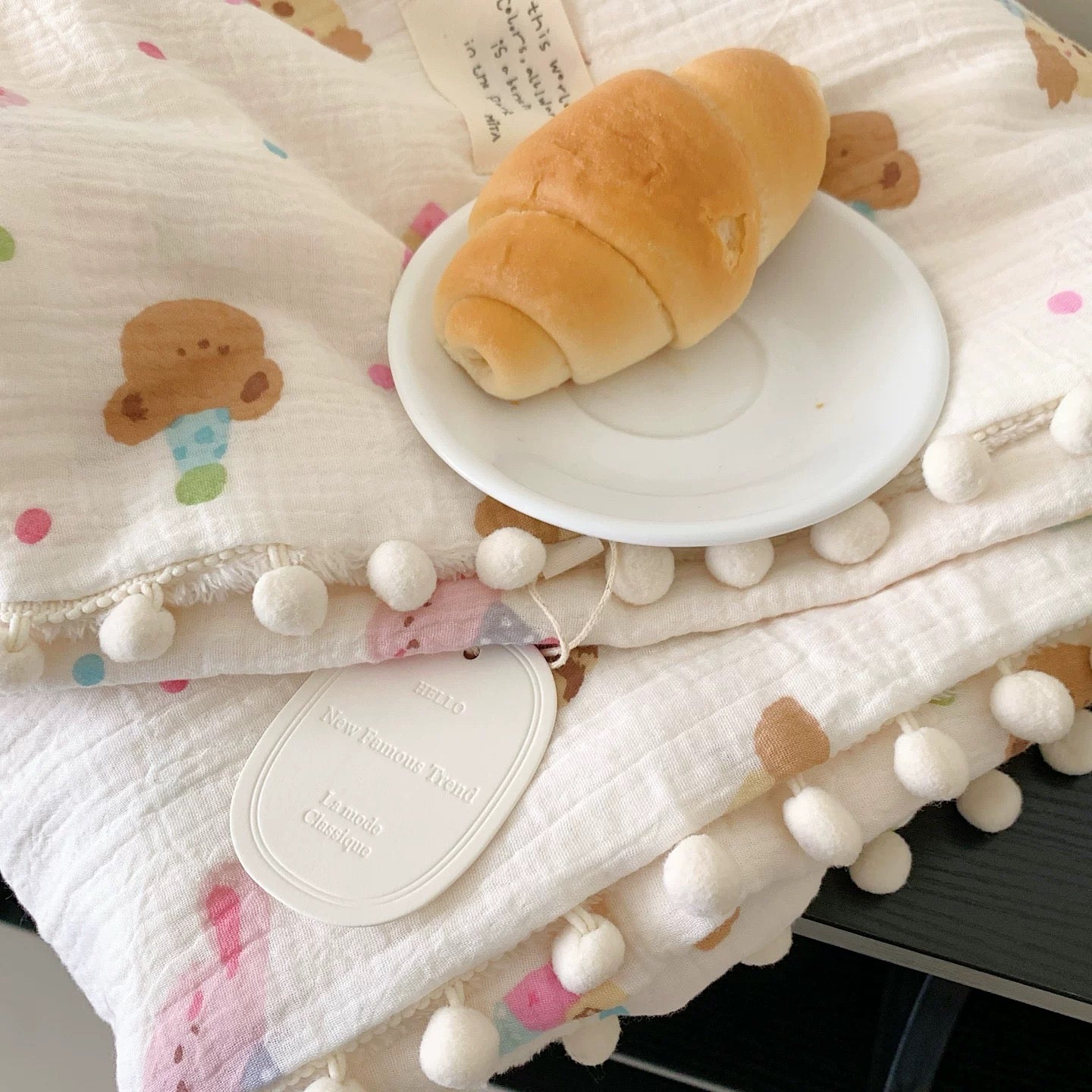 Sweet Dreams Print blanket (4colors)