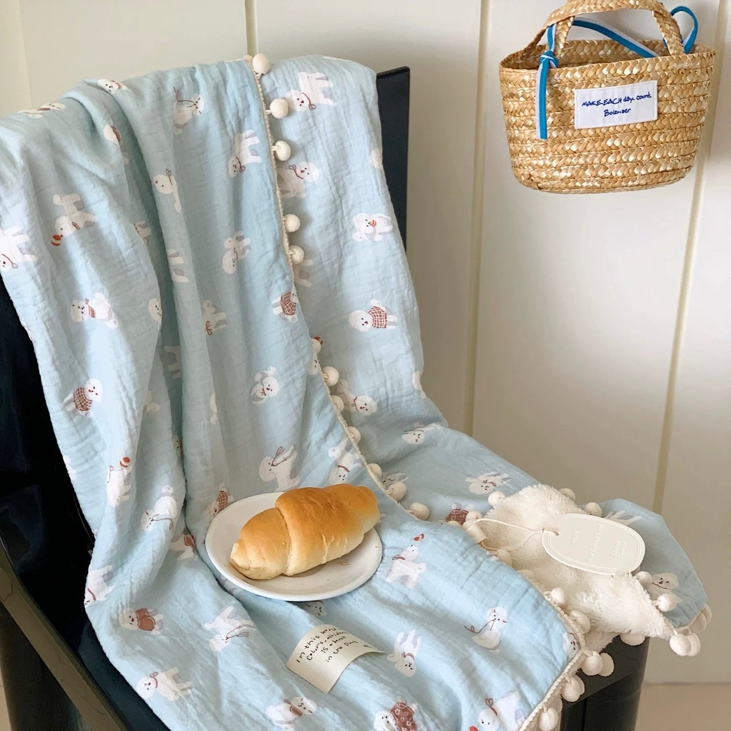 Sweet Dreams Print blanket (4colors)