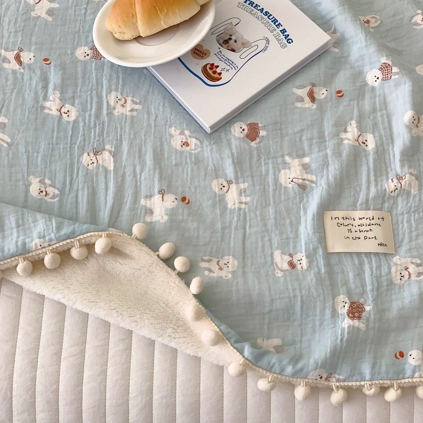 Sweet Dreams Print blanket (4colors)