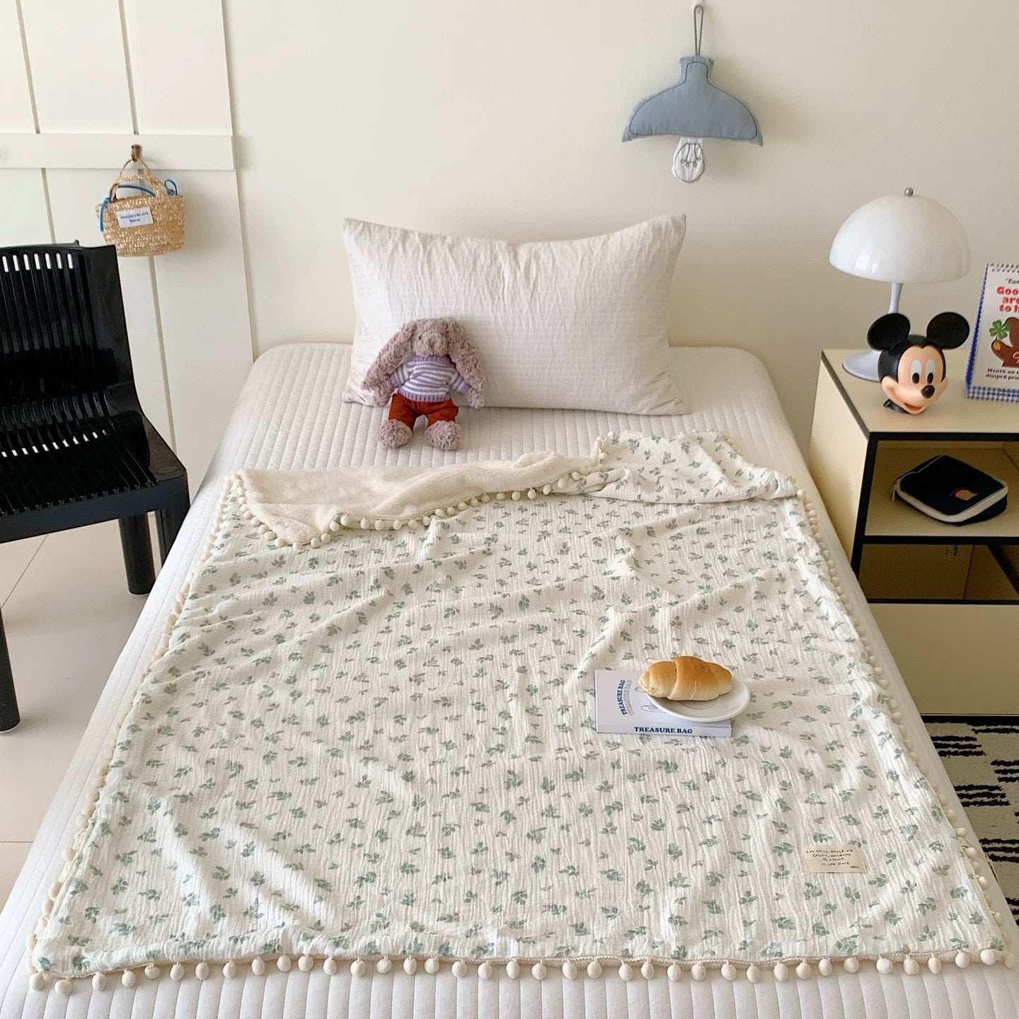 Soft Cotton Gauze blanket (3colors)