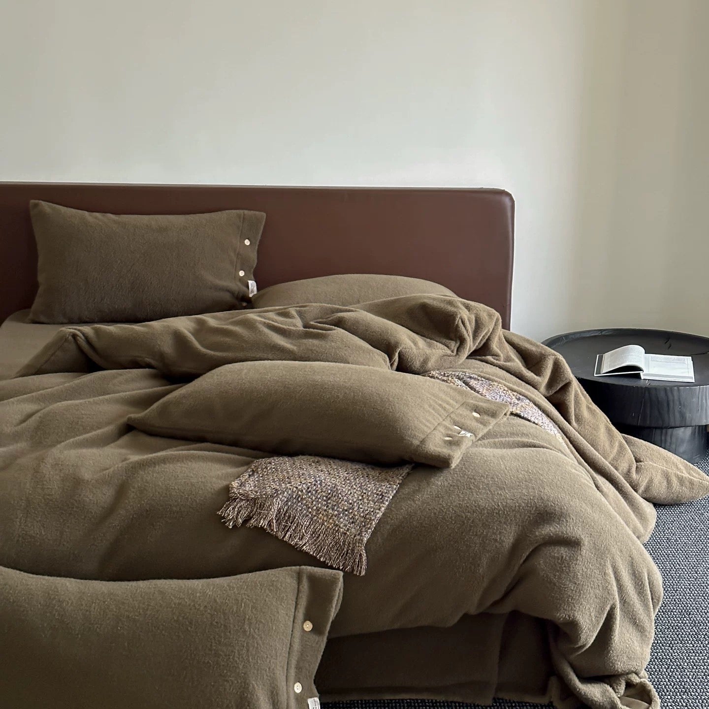 Teddy Fleece Button bedlinen set (6colors)