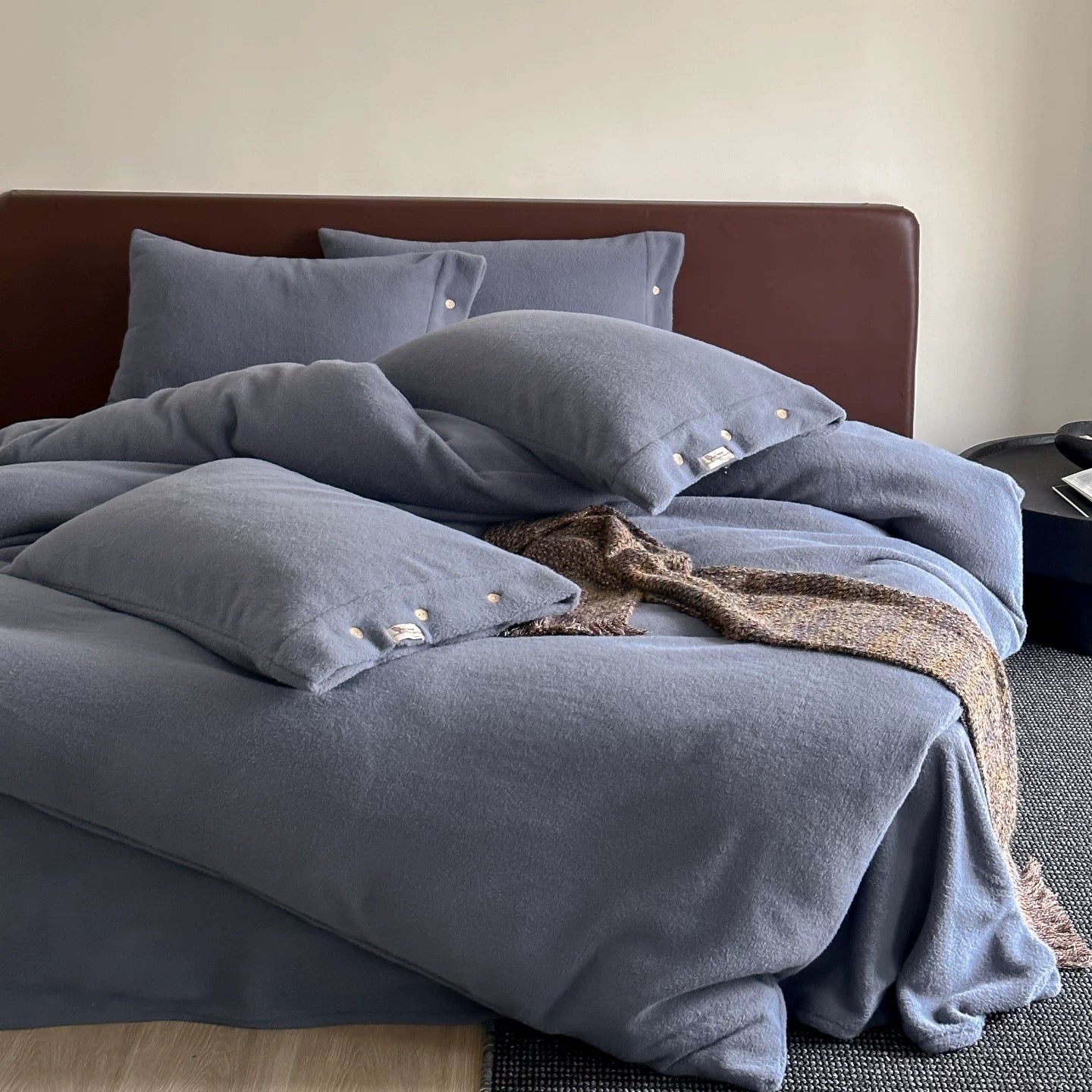 Teddy Fleece Button bedlinen set (6colors)