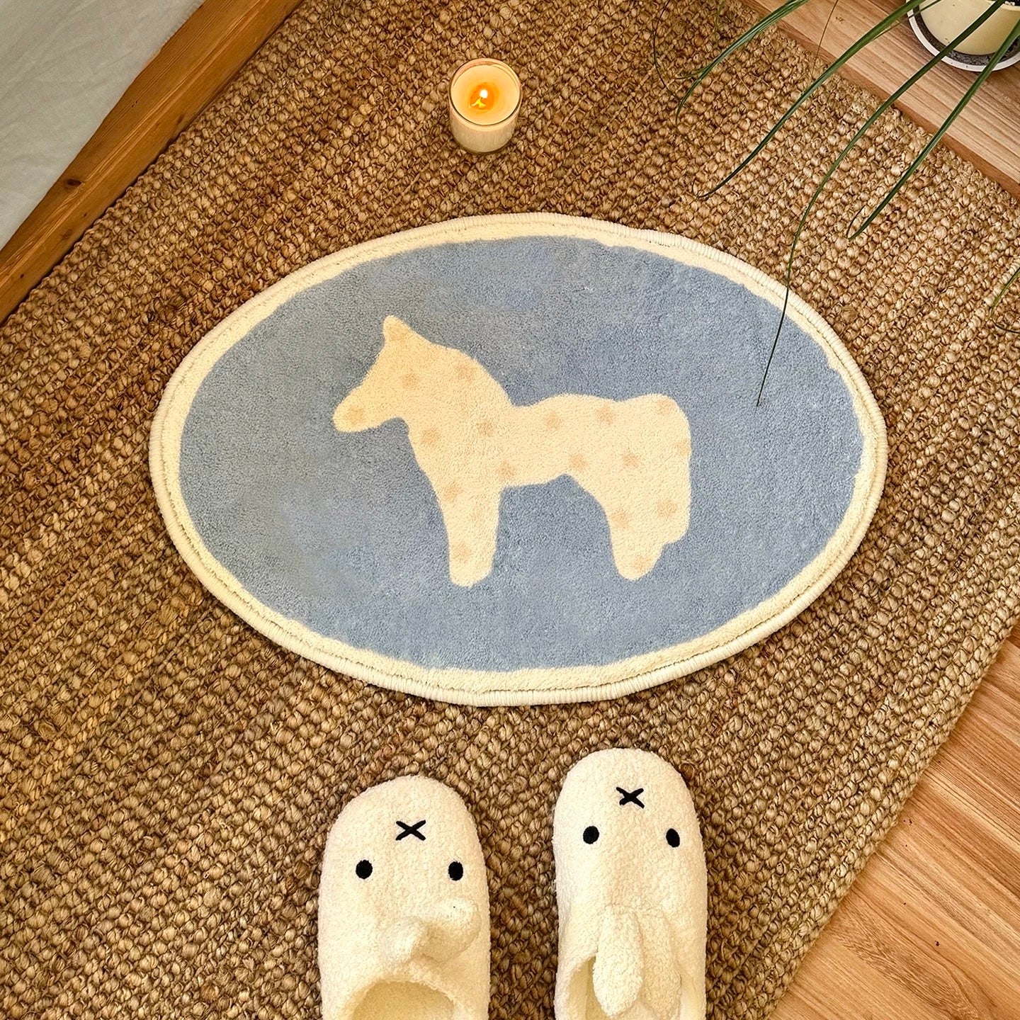 Pony Silhouette mini mat