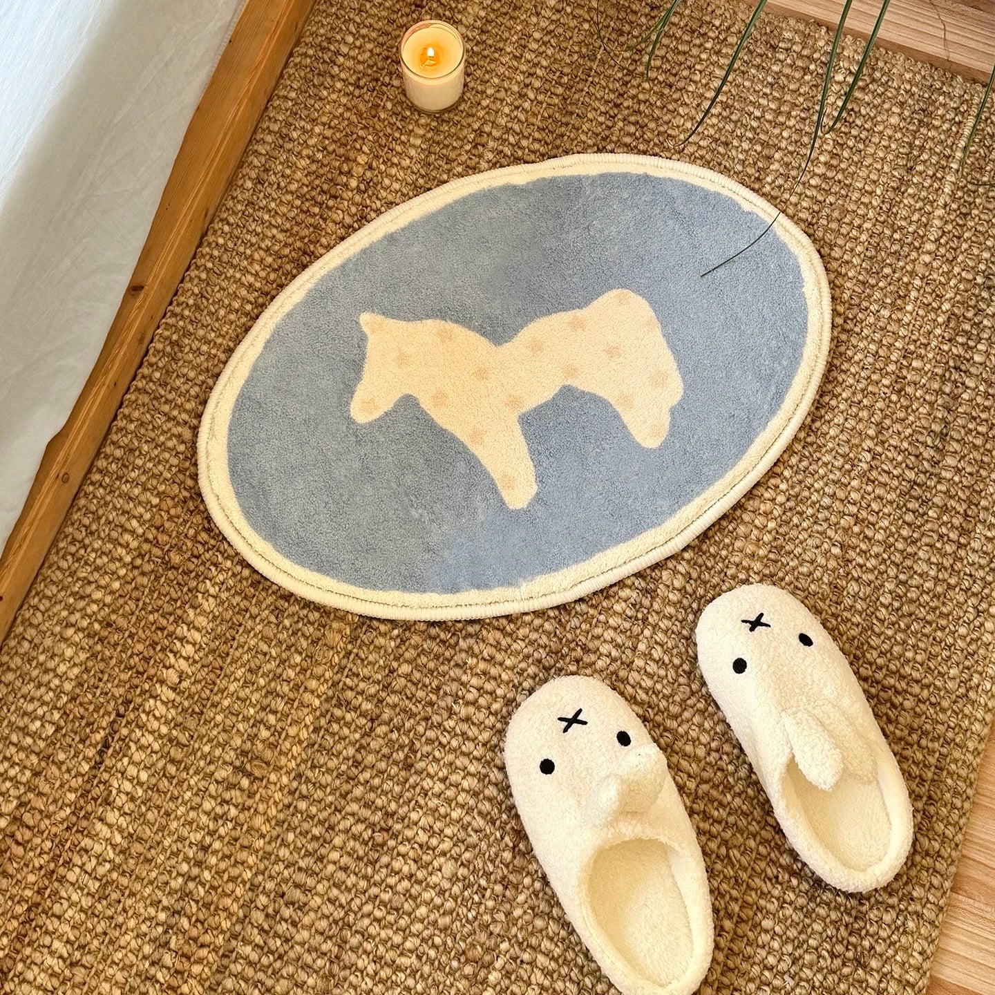 Pony Silhouette mini mat