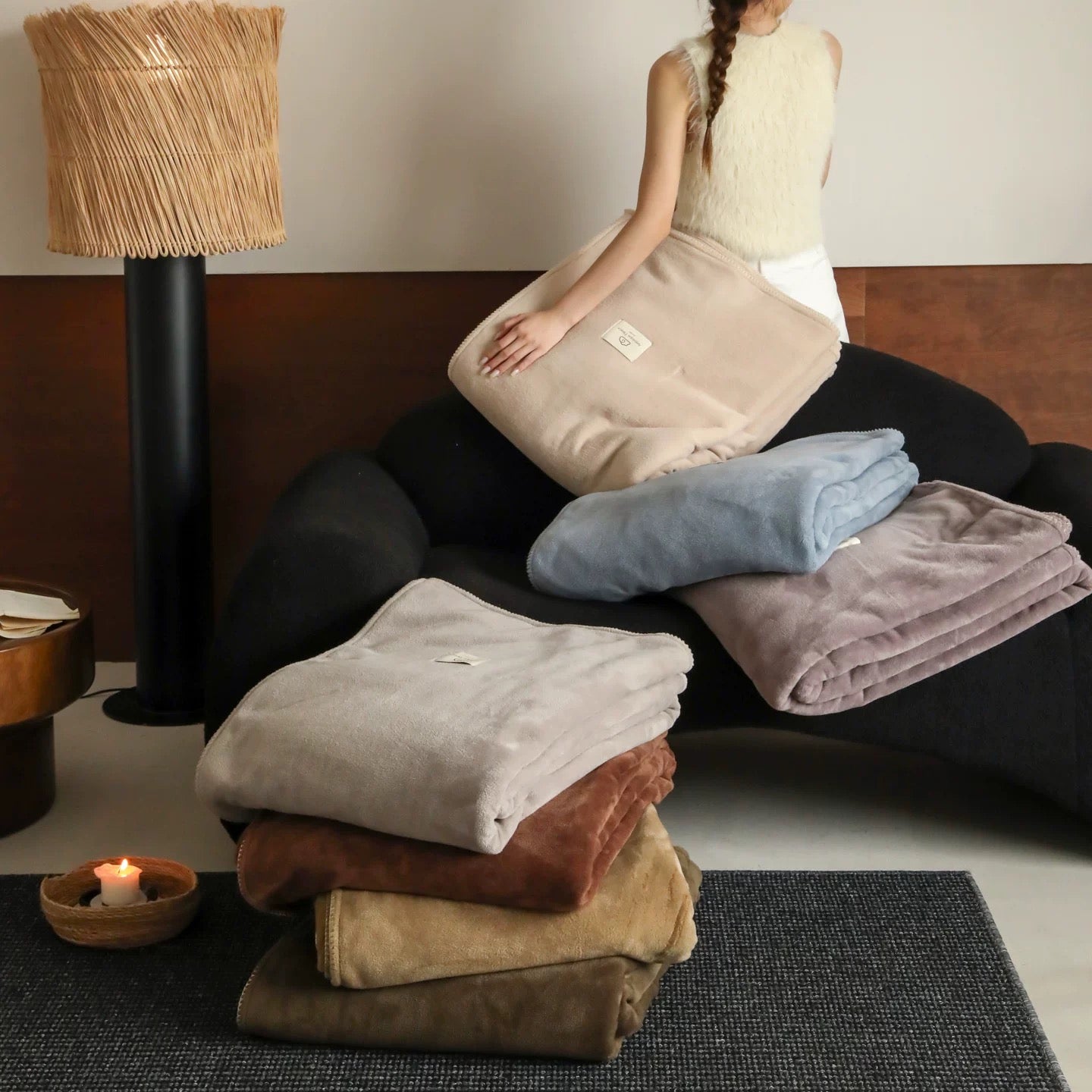 Luxury Velvet Touch Blanket  (7colors)