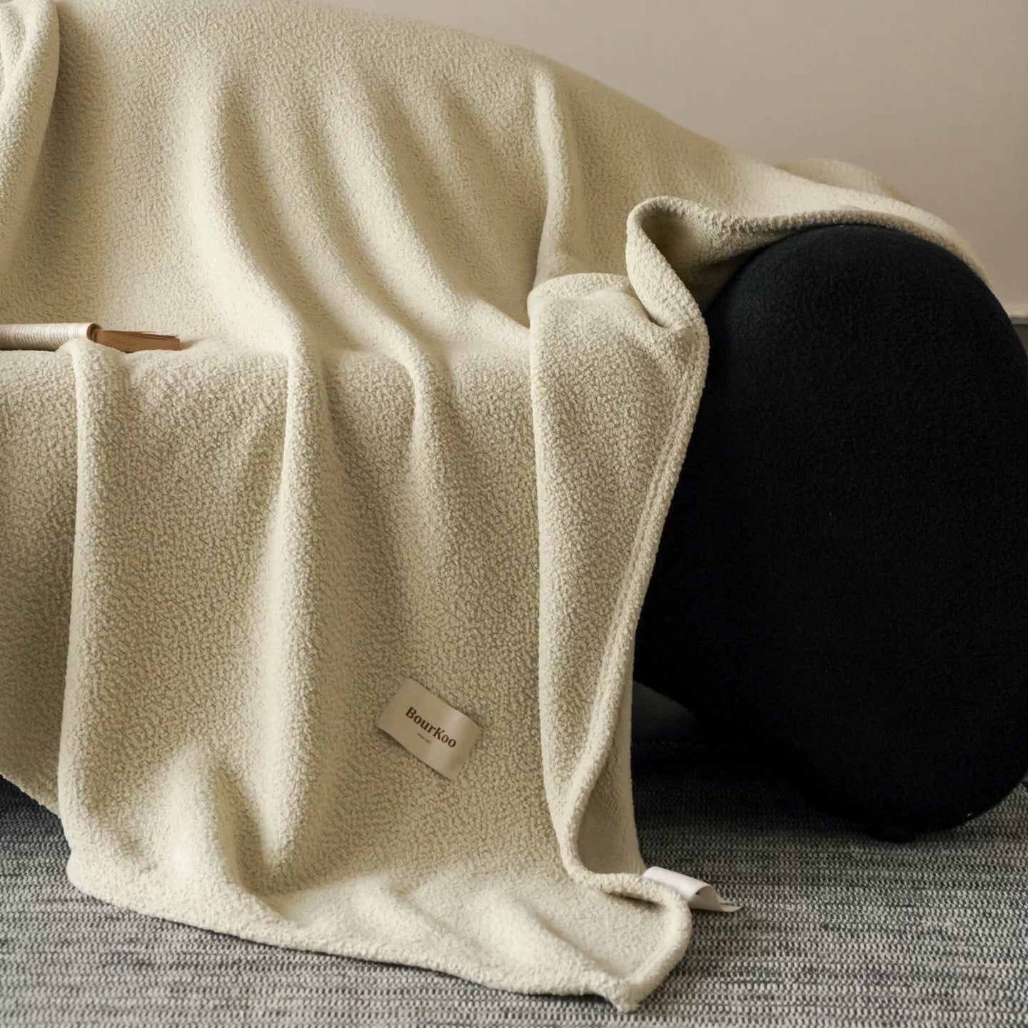 Urban Texture Sherpa Blanket  (3colors)