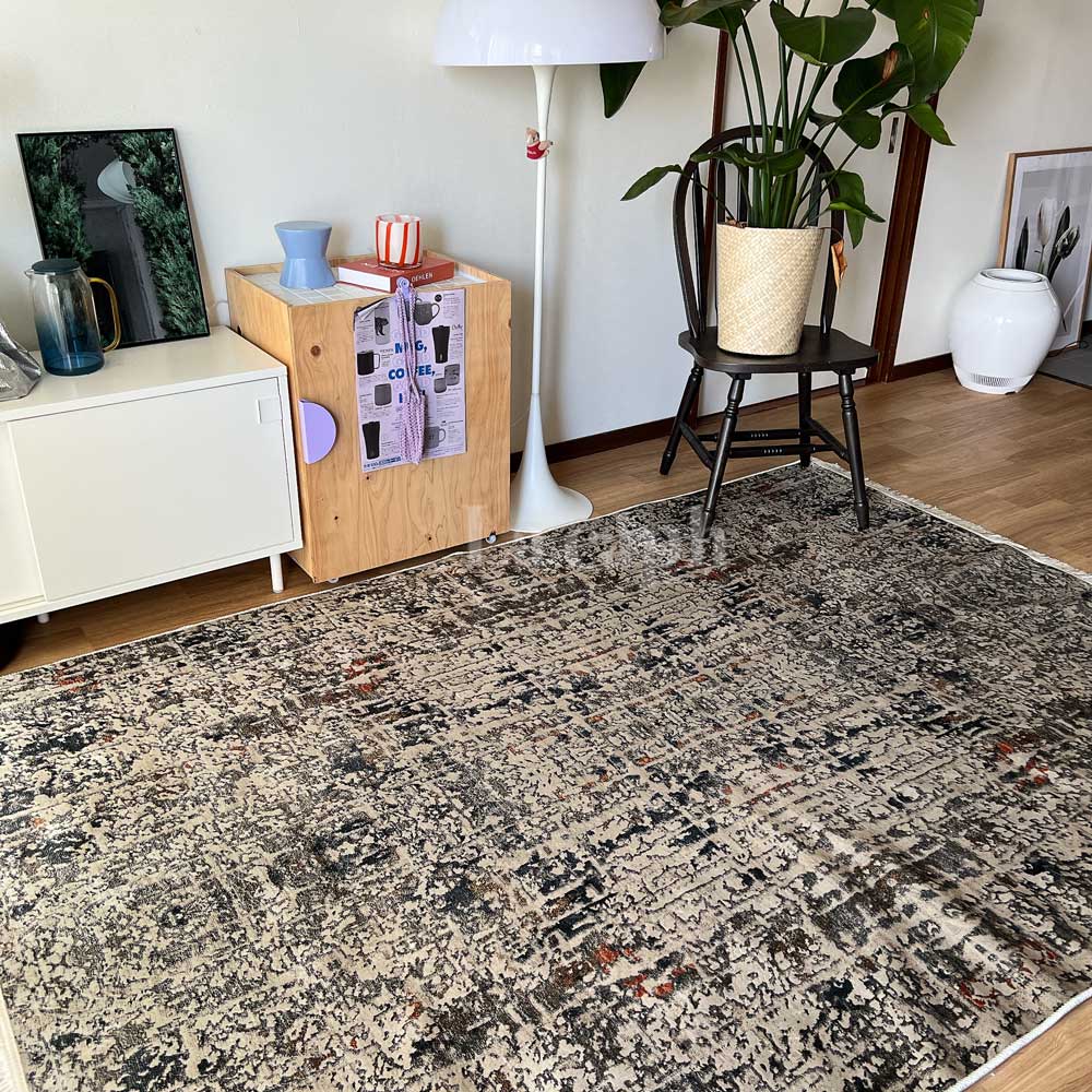 【即納】neutral tone rug carpet