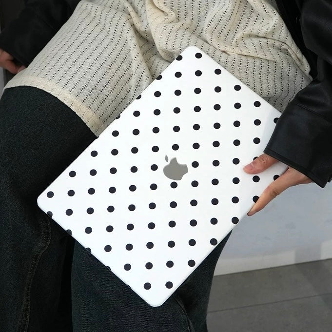 monotone dot MacBook Case (2colors)