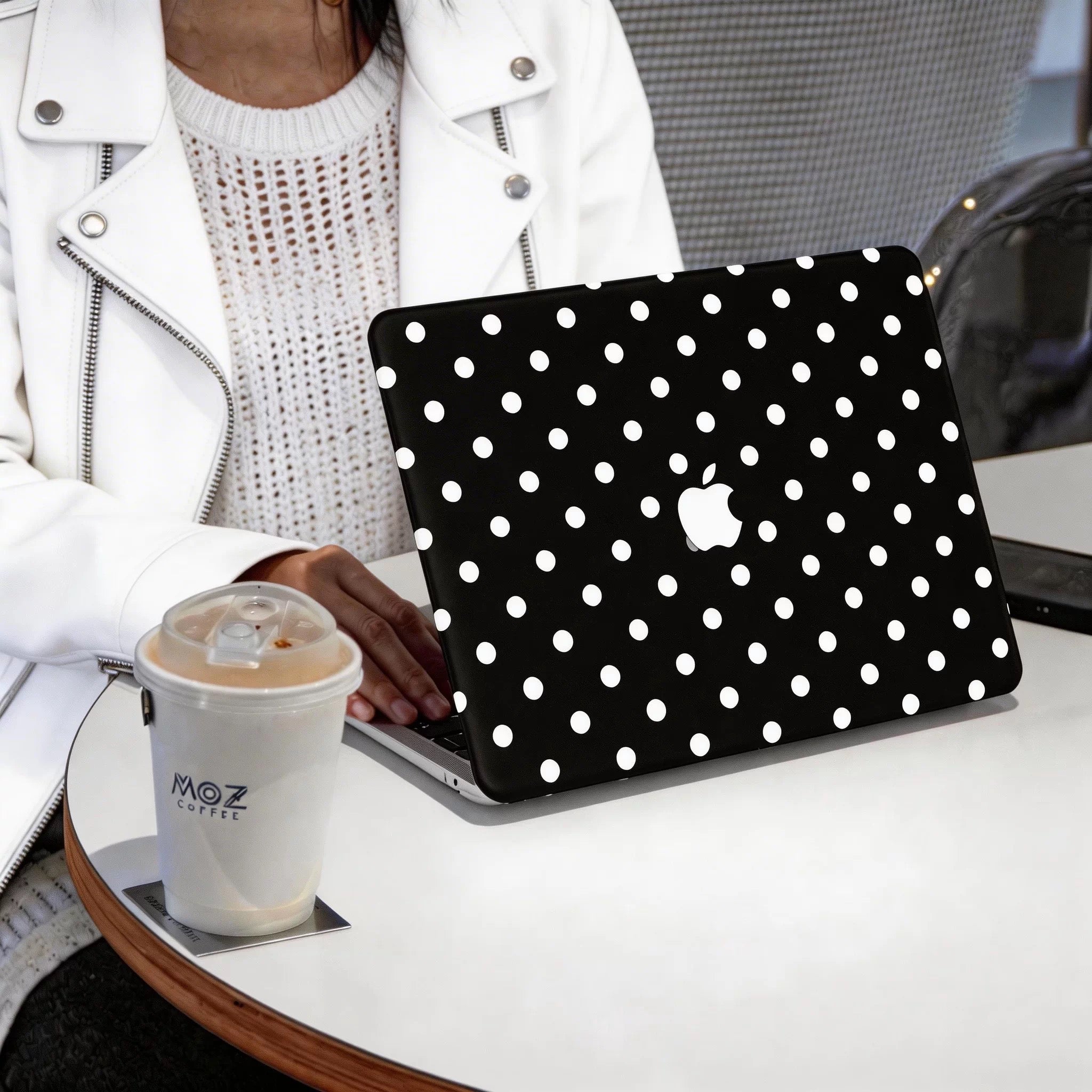 monotone dot MacBook Case (2colors)