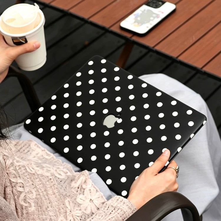 monotone dot MacBook Case (2colors)
