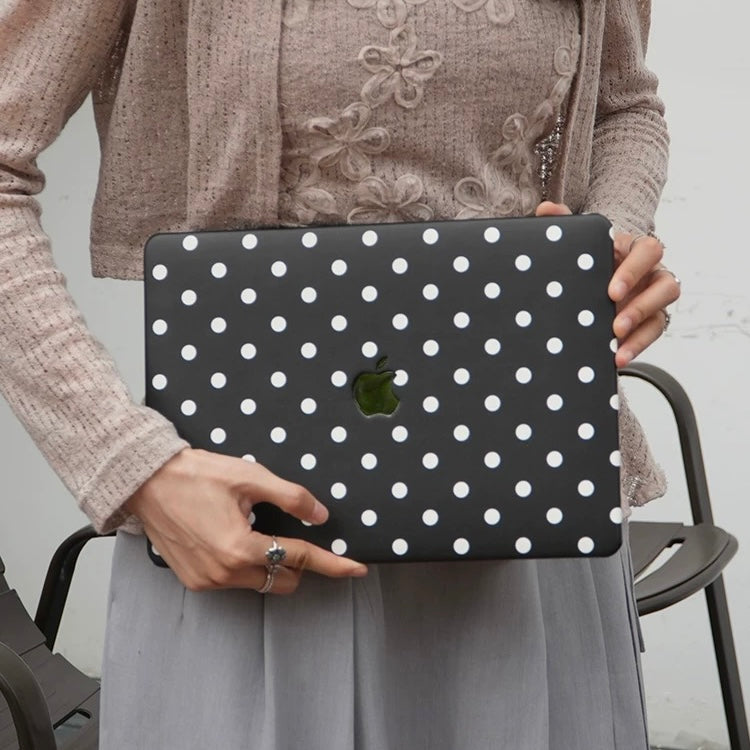 monotone dot MacBook Case (2colors)
