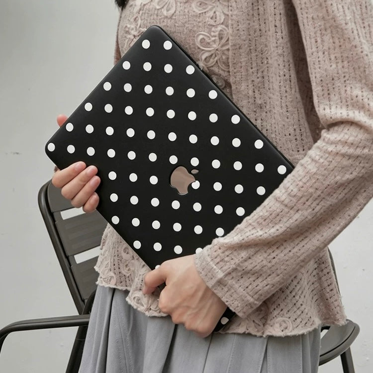 monotone dot MacBook Case (2colors)