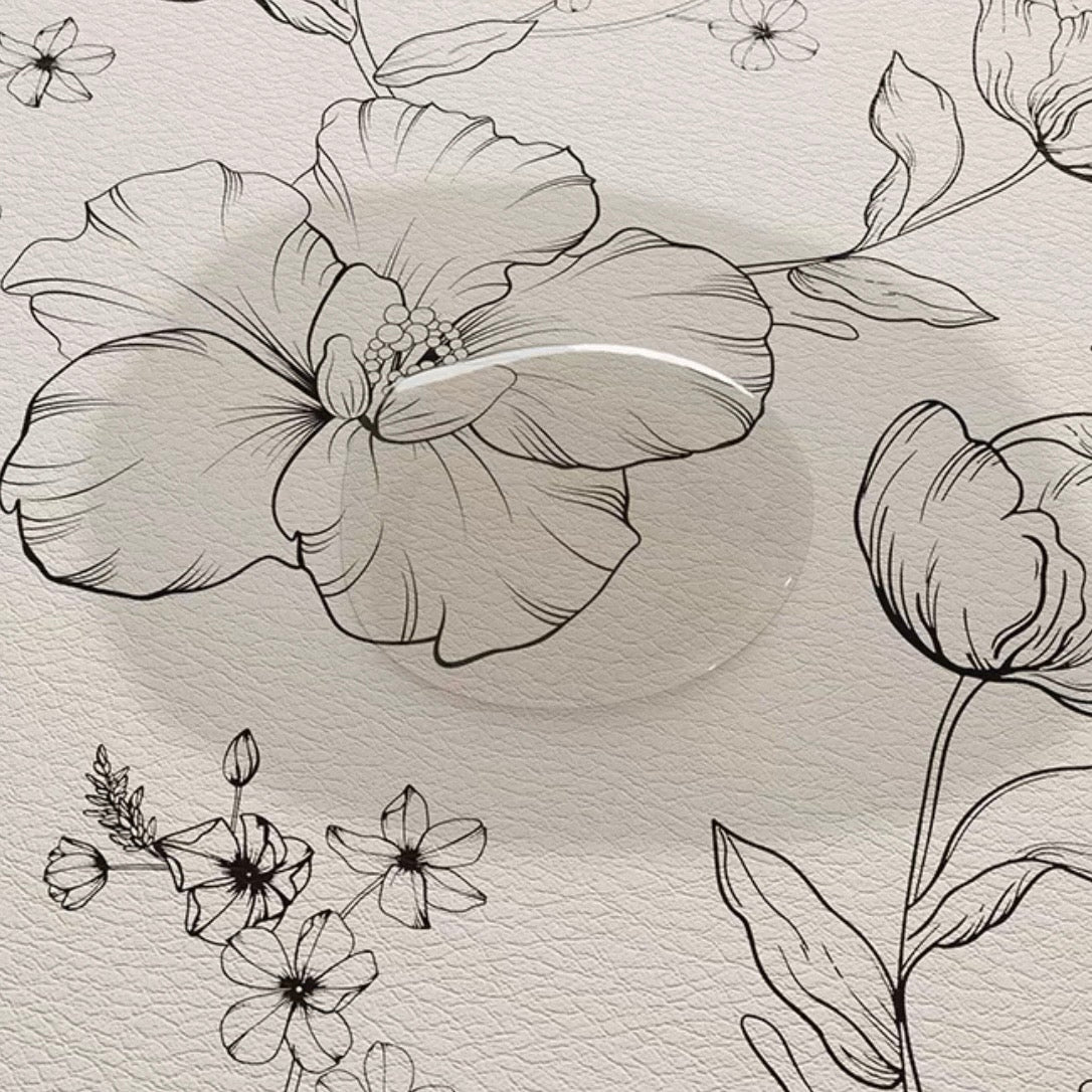 Dainty Flower Wave place mat