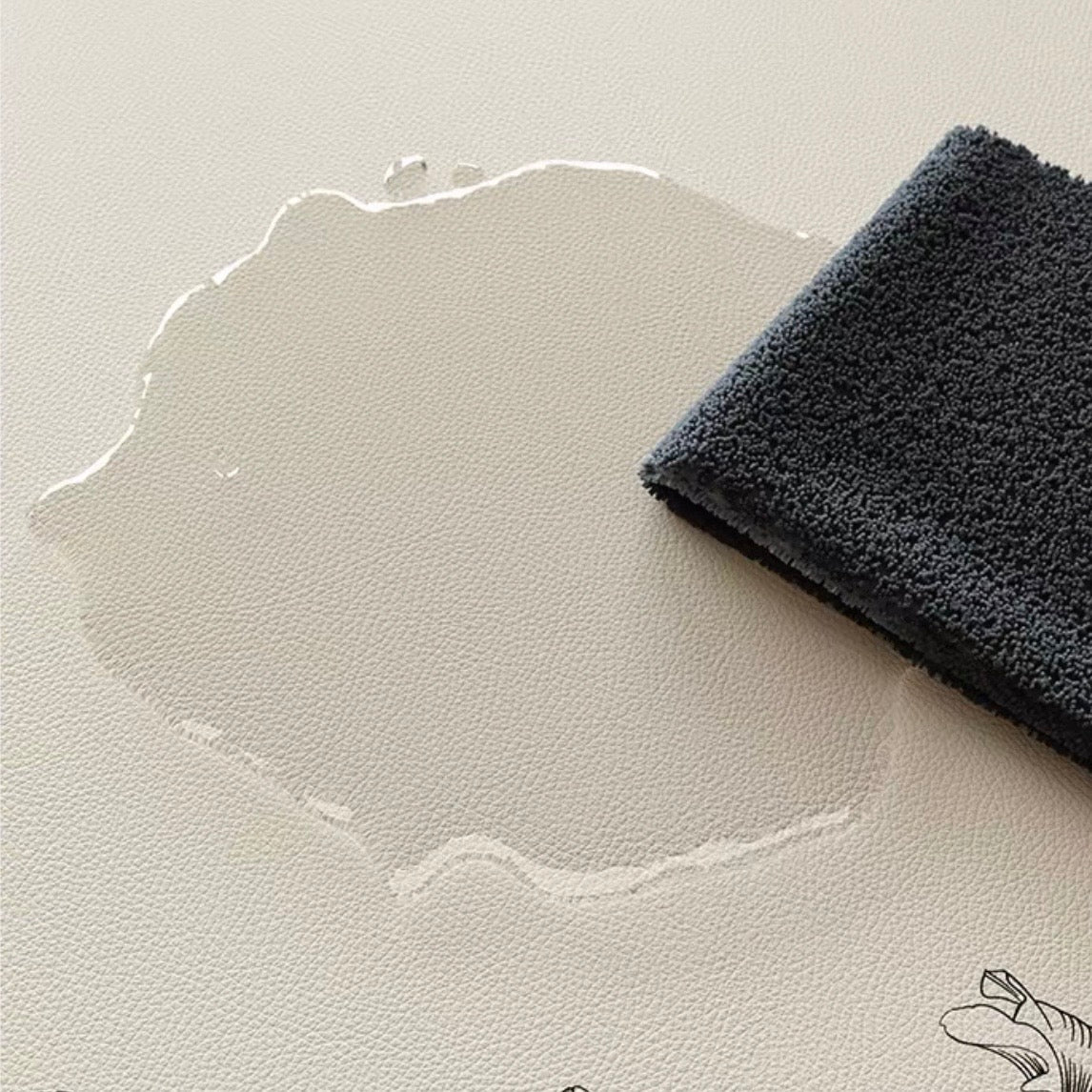 Dainty Flower Wave shelf mat