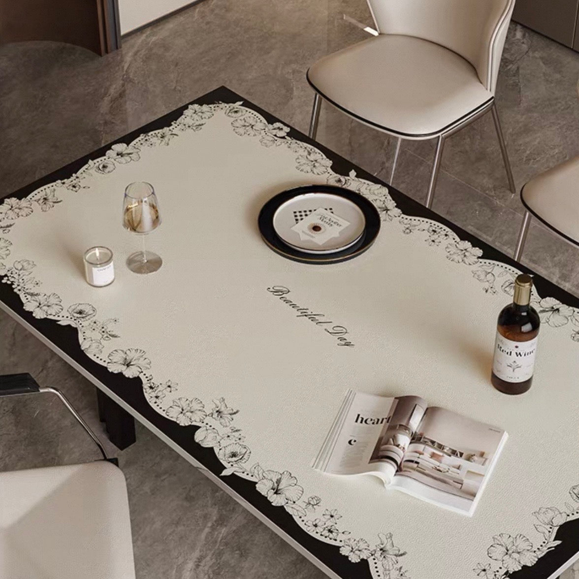 Dainty Flower Wave table mat