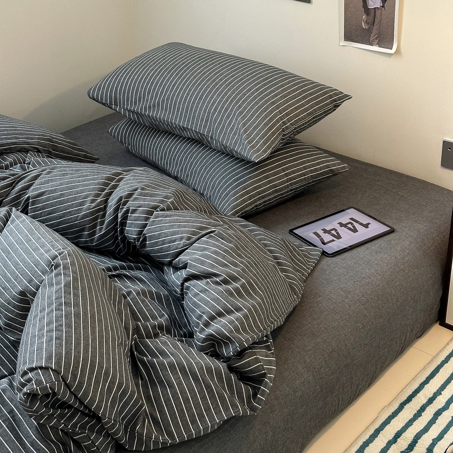 monotone Striped bedlinen set (3color)