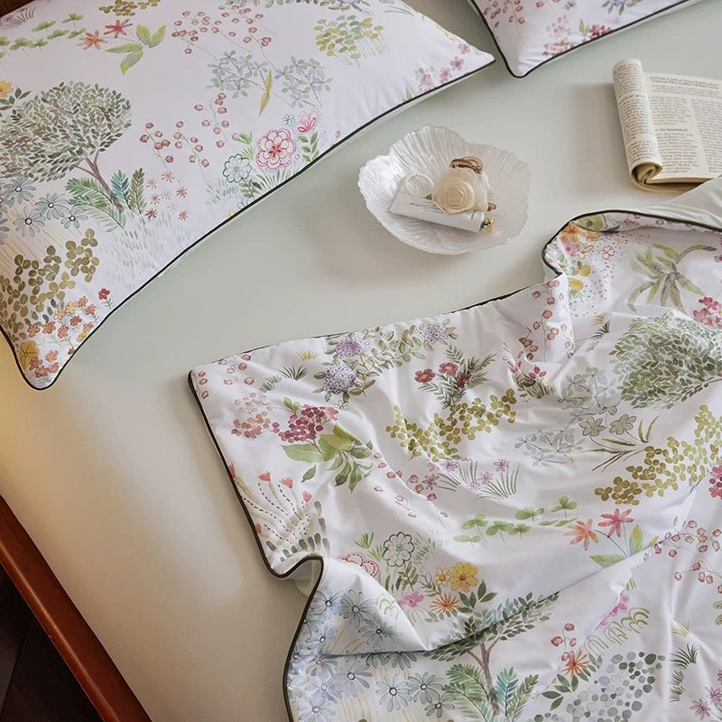 summer garden Iris quilt (2design)