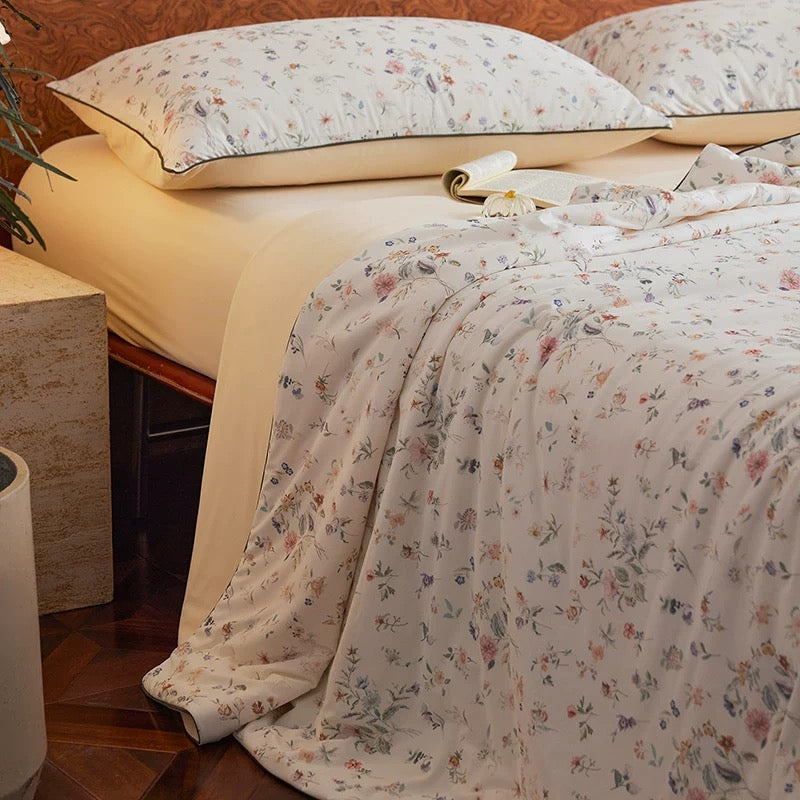 summer garden Iris quilt (2design)