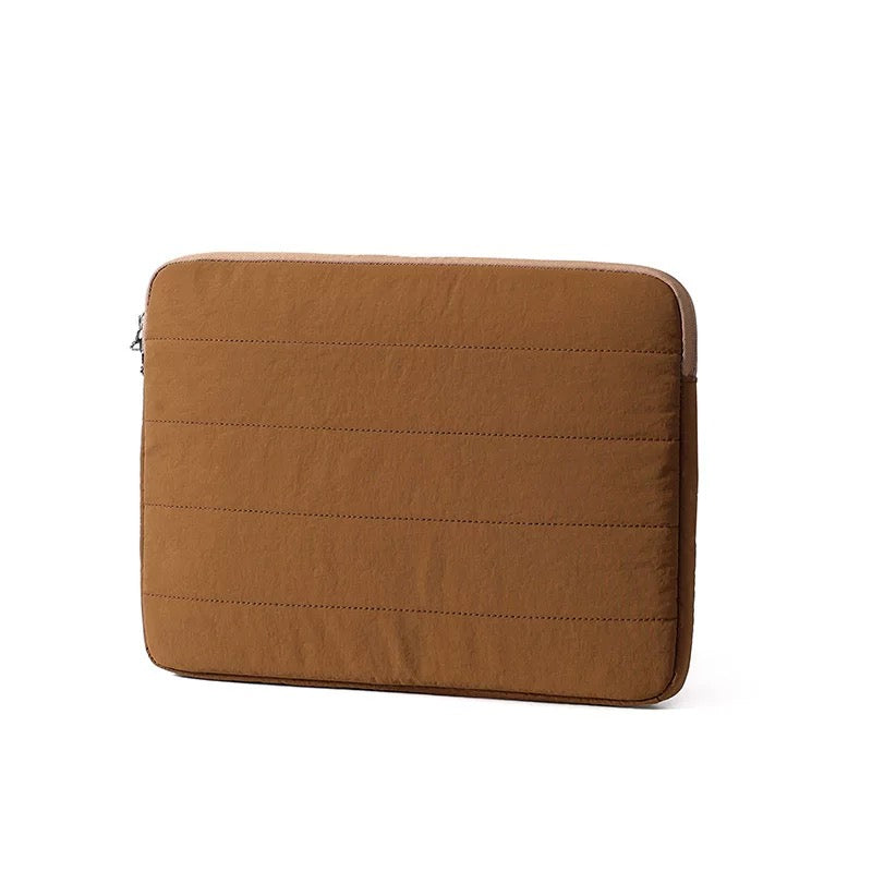 Quilted Puffy Simple PC bag (4colors)